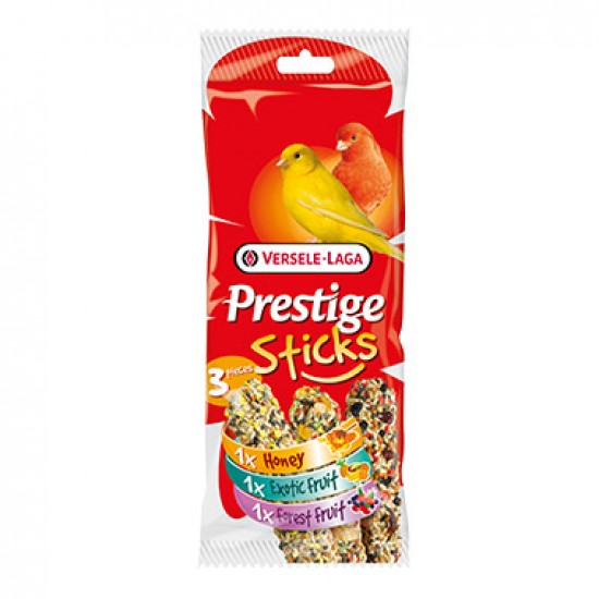 ΚΑΝΑΡΙΝΙΑ -VERSELE LAGA PRESTIGE- CANARY STICKS 3 ΓΕΥΣΕΙΣ
