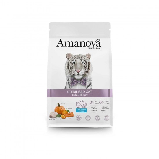 AMANOVA CAT- STERILISED FISH DELICACY