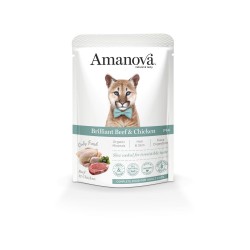 Amanova Φακελάκι Γάτας Beef & Chicken