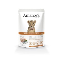Amanova Φακελάκι Γάτας Kitten Chicken