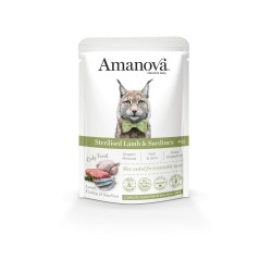 Amanova Φακελάκι Γάτας Lamb & Sardines