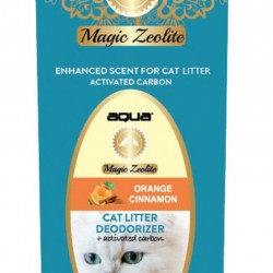 AQUA ZEOLITE FOR CAT LITTER- ORANGE & CINAMMON