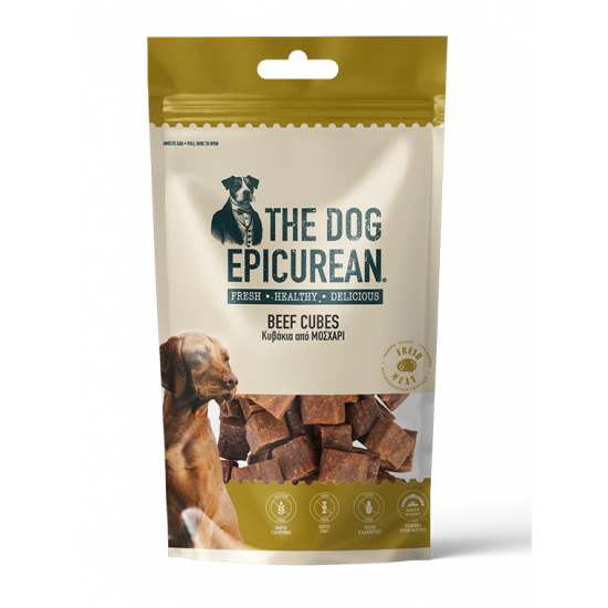 The Dog Epicurean Beef Cubes 100gr- Κυβάκια Μοσχαριού