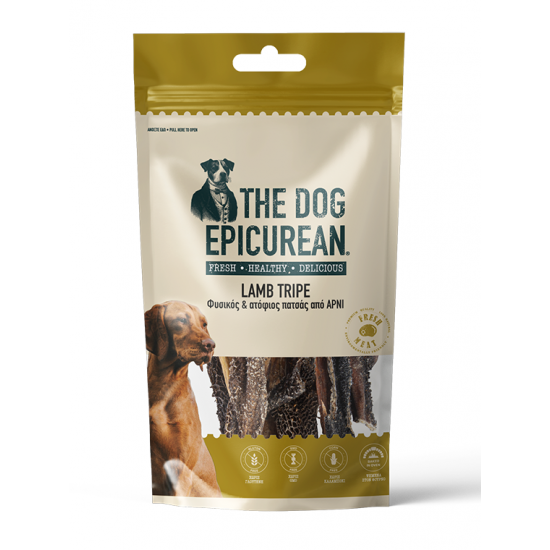 The Dog Epicurean Lamb Tripe 100gr- Φυσικός & ατόφιος Πατσάς Αρνιού