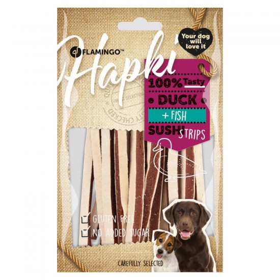 HAPKI FLAMINGO- DUCK & FISH STRIPS ΛΙΧΟΥΔΙΕΣ ΣΚΥΛΟΥ