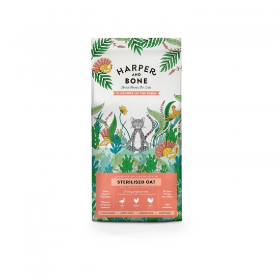 HARPER AND BONE- STERILISED CAT FLAVOURS FARM