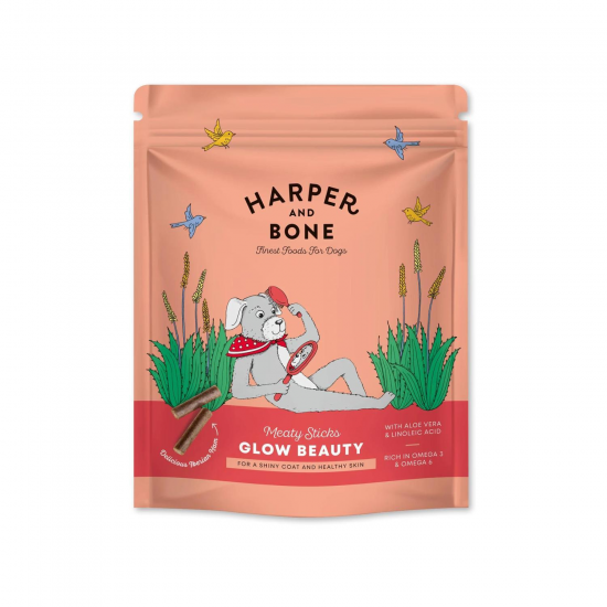 HARPER AND BONE MEATY STICKS GLOW BEAUTY (SKIN & HAIR) ΛΙΧΟΥΔΙΕΣ ΣΚΥΛΟΥ 75GR
