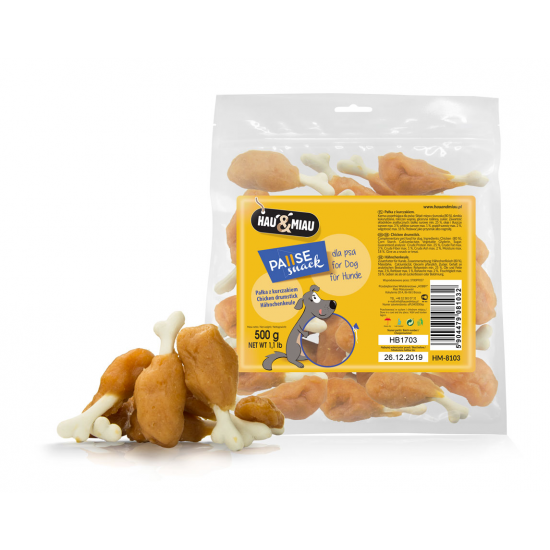 Hau & Miau Duck legs 500gr- Σνακ σκύλου