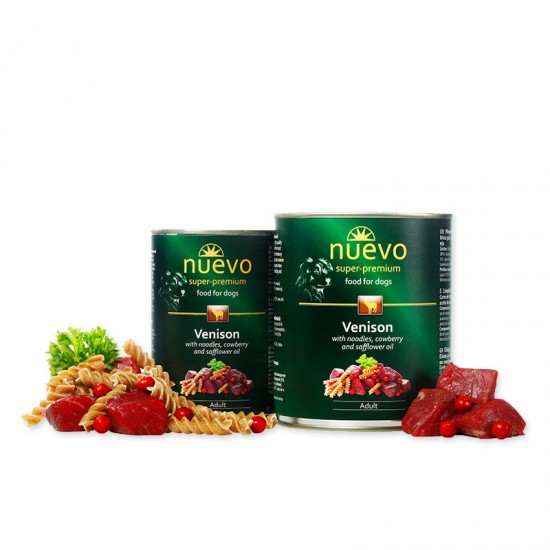 NUEVO VENISON ADULT DOG ΚΟΝΣΕΡΒΑ ΣΚΥΛΟΥ