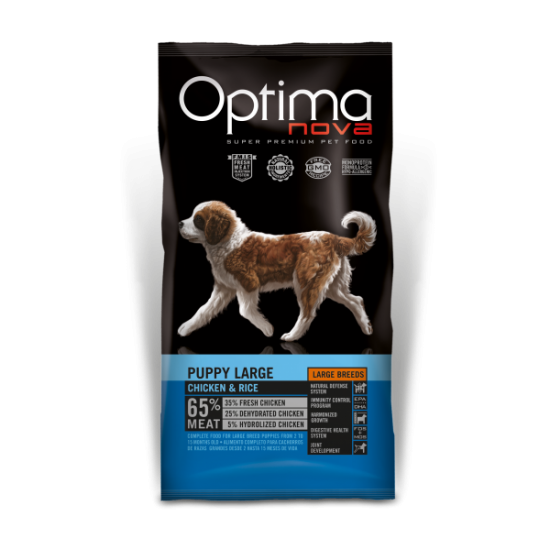 OPTIMA NOVA PUPPY LARGE BREED- ΚΟΤΟΠΟΥΛΟ & ΡΥΖΙ