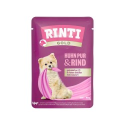 RINTI GOLD CHICKEN PURE & BEEF 100gr