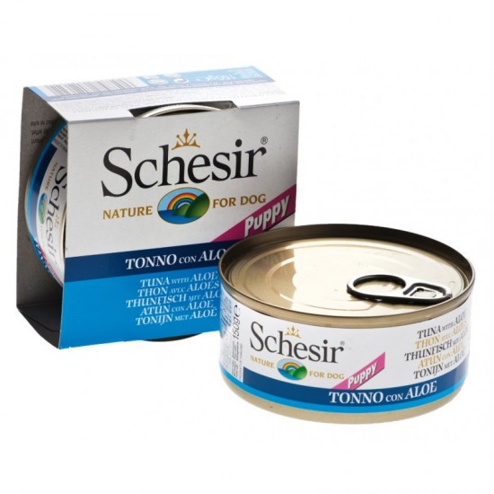 SCHESIR PUPPY JELLY - TUNA & ALOE ΚΟΝΣΕΡΒΑ ΣΚΥΛΟΥ