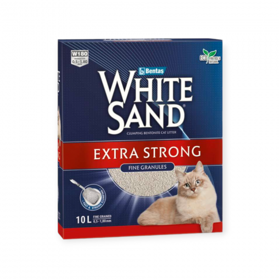 Άμμος Γάτας White Sand Extra Strong 6lt
