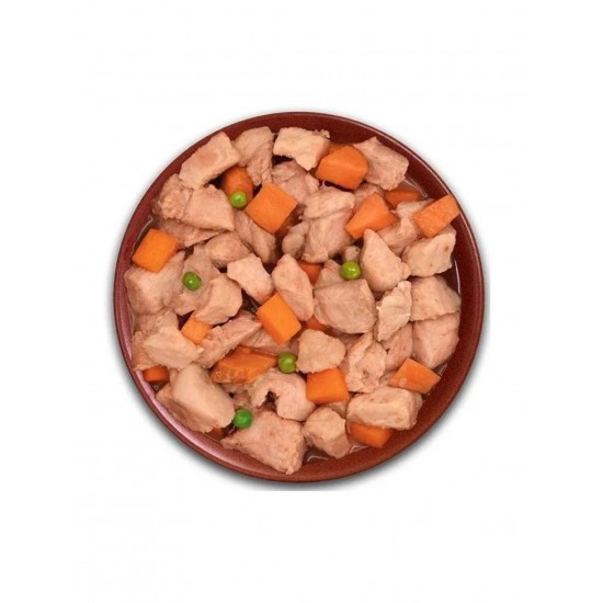 Μαγειρευτό Φαγητό με Χοιρινό για Σκύλους- Alpha Spirit Real Food Dog Adult with Pork Stew 280g