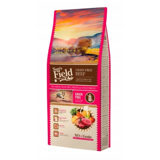 SAMS FIELD BEEF- GRAIN FREE