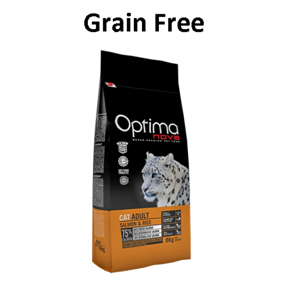 GRAIN FREE OPTIMA NOVA ADULT- ΣΟΛΟΜΟΣ & ΠΑΤΑΤΑ