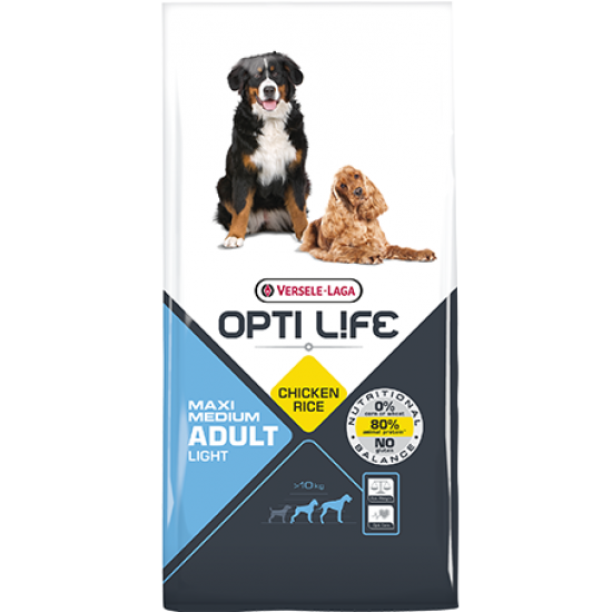 OPTI LIFE ADULT LIGHT MEDIUM MAXI- ΚΟΤΟΠΟΥΛΟ & ΡΥΖΙ
