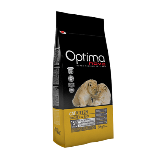 OPTIMA NOVA KITTEN- ΚΟΤΟΠΟΥΛΟ & ΡΥΖΙ